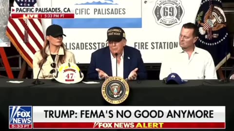 Trump roasts FEMA