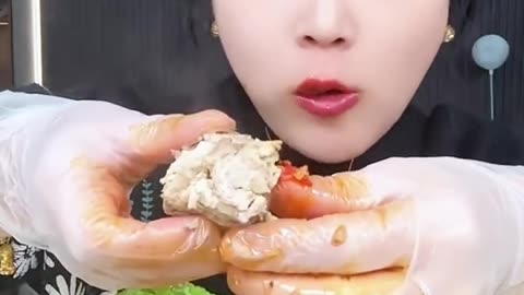 Food eating l mukbang video