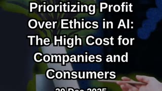 Prioritizing Profit Over Ethics in AI: The High Cost for Companies