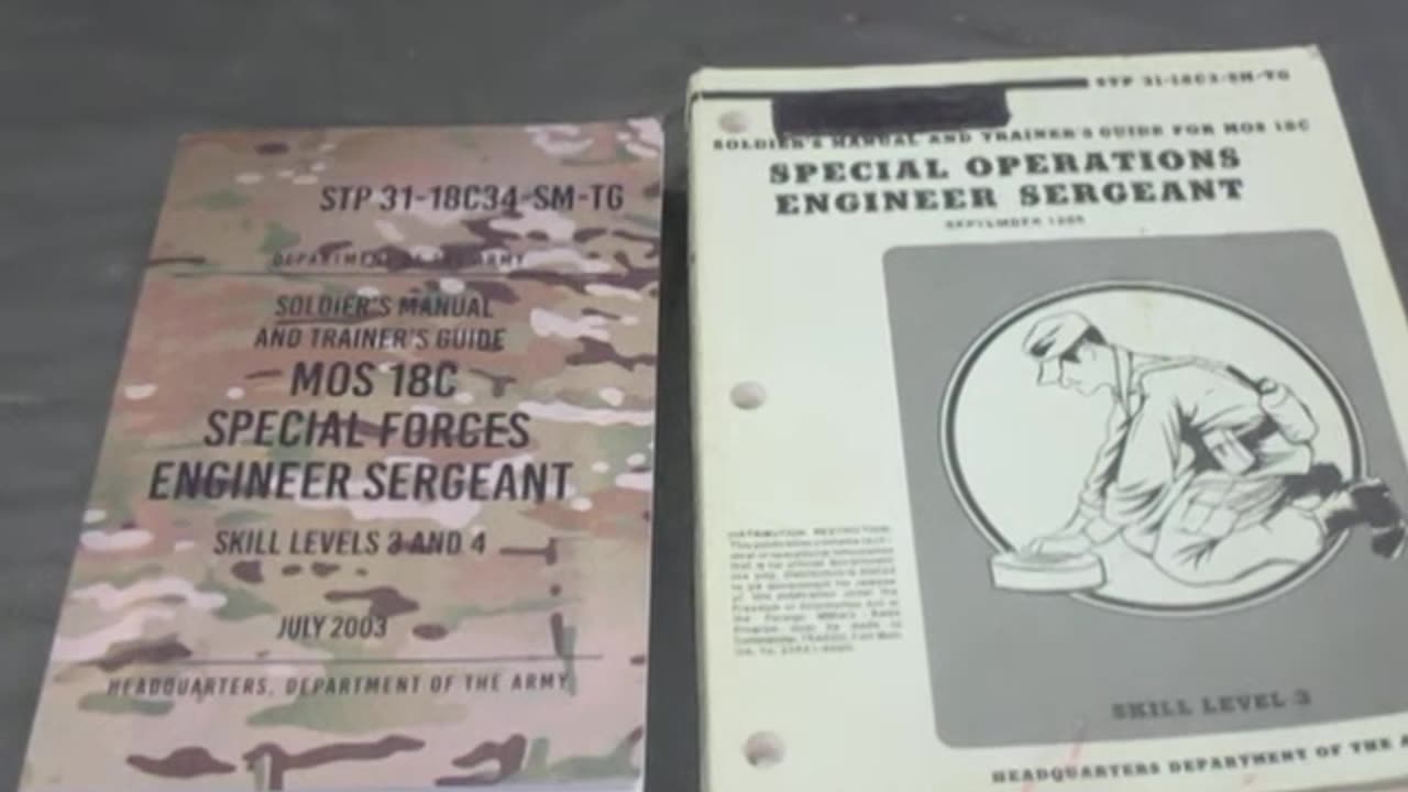 Book Recommendation- Special Forces Engineer Sergeant Manual