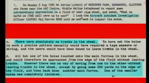 UFO - Crop Circles - X Conference - British Gov. Investigates