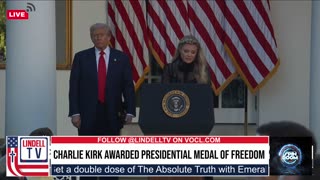 LIVE! CHARLIE KIRK AWARDED PRESIDENTIAL MEDAL OF FREEDOM