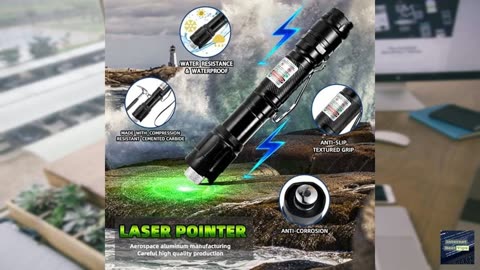Cowjag Green Laser Pointer High Power Flashlight