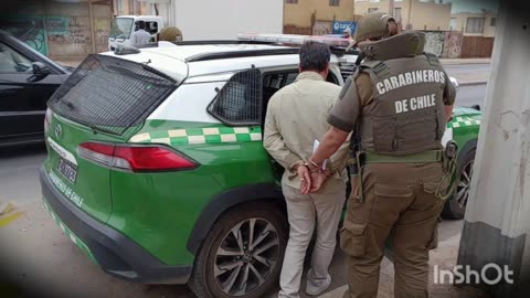Detenidos en el sector la chimba Antofagasta
