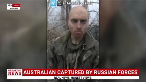 Australian captured by Russian forces in Ukraine