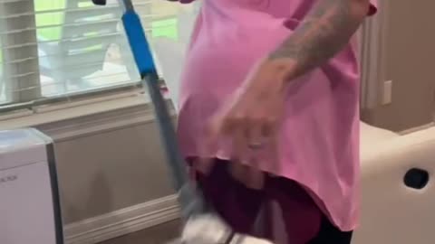 my husband acting like me pregnant with twins in the third trimester