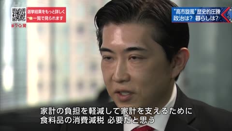クローズアップ現代 “高市旋風”歴史的圧勝で政治は暮らしは