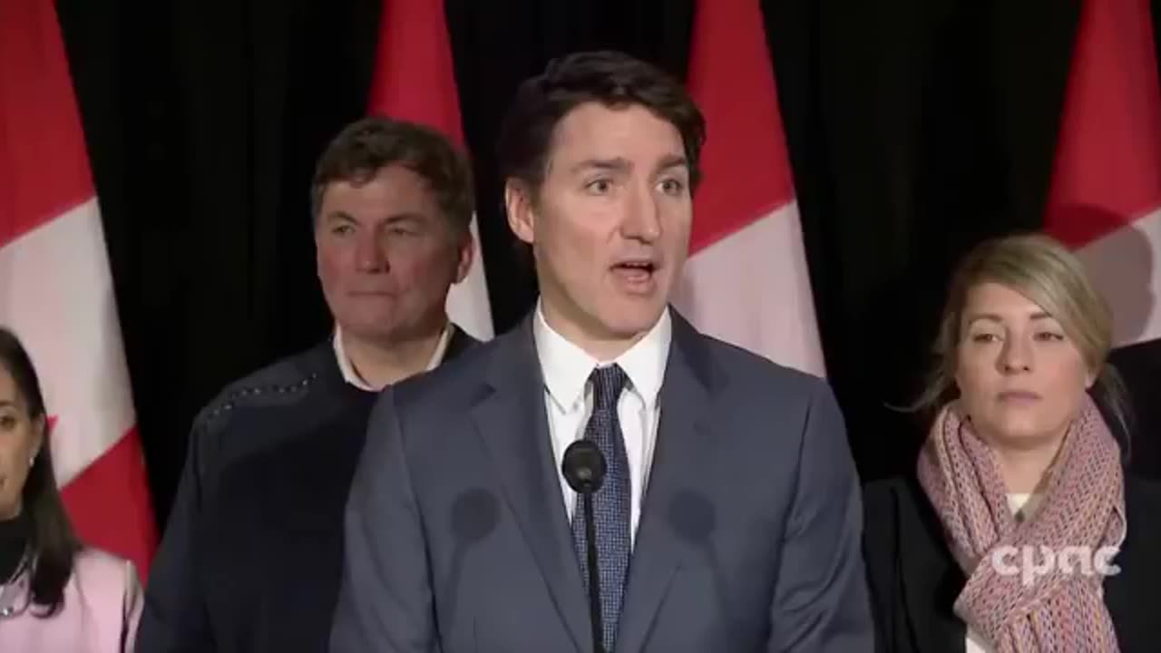 Trudeau: "There will be costs for Canadians if we move forward on tariffs to the United States...