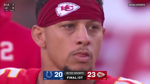 Indianapolis Colts vs Kansas City ChiefsWeek 12 game highlights