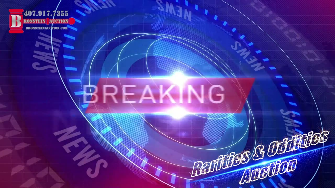 Rarities and Oddities Up For AUCTION In Orlando