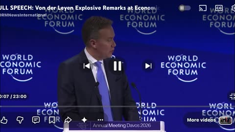 Prez / European Commission WEF 2026