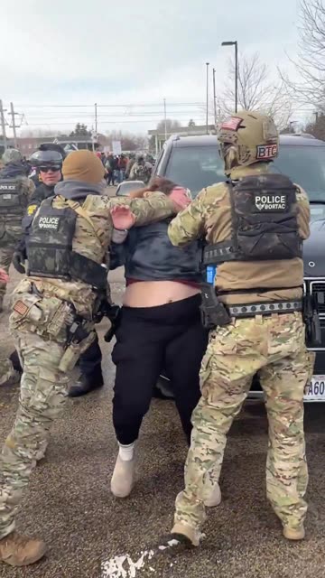 Obese ugly people attack ICE