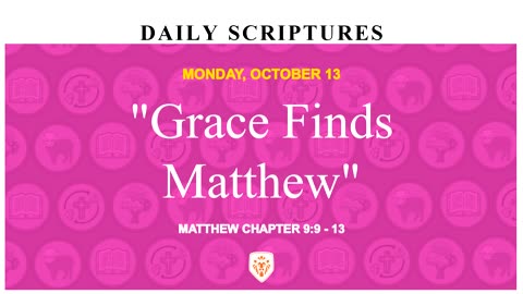 "Grace Finds Matthew"