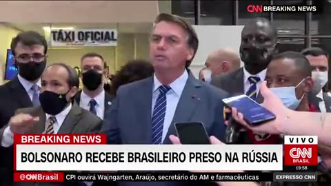 Bolsonaro recebe ex-motorista Robson, que estava preso na Rússia - EXPRESSO CNN 2021/05/05