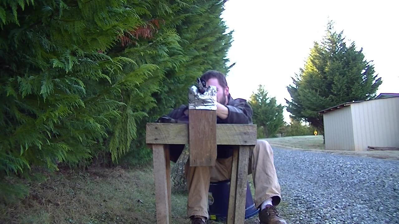 Marlin Model 60 Scoped Shooting @ 60 yards
