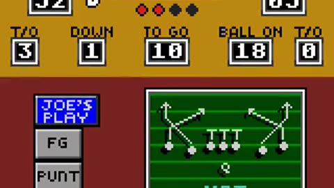 Game Gear Longplay 144 Joe Montana Football
