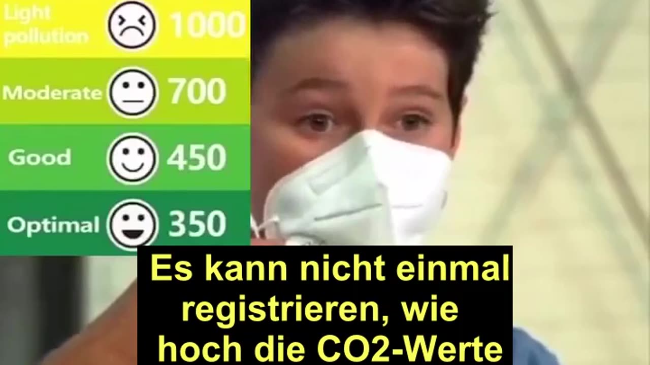 Del Bigtree mißt CO₂ Gehalt unter eine FFP2 Maske