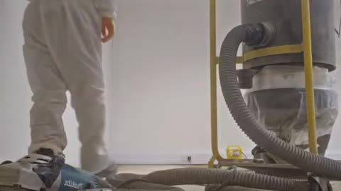 Asbestos work days in the city numatic vac