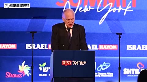 Zionist billionaire Ron Lauder, head of the World Jewish Congress, says Sheldon Adelson