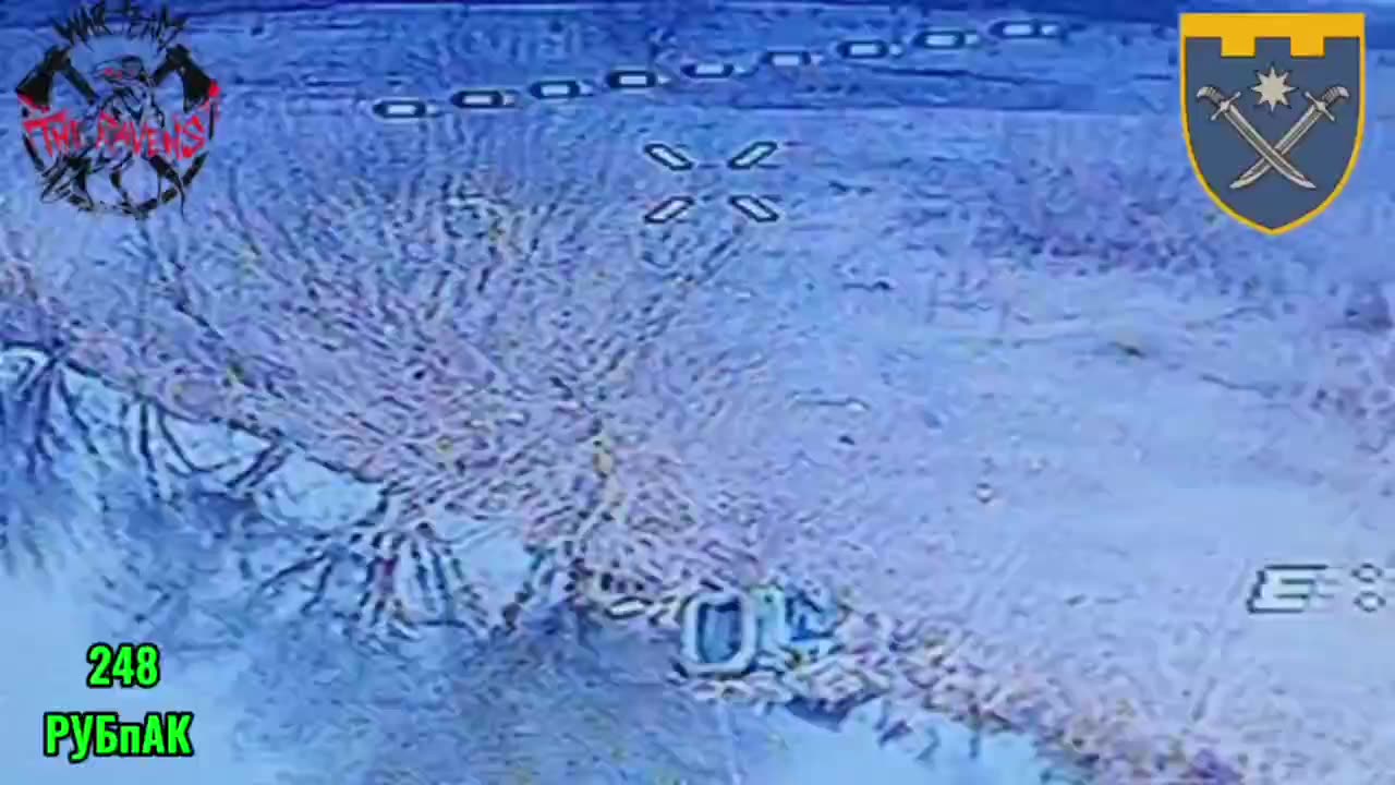 クルスク州グエボ北部 プショル川沿いのロシア部隊へのウクライナ軍による攻撃
