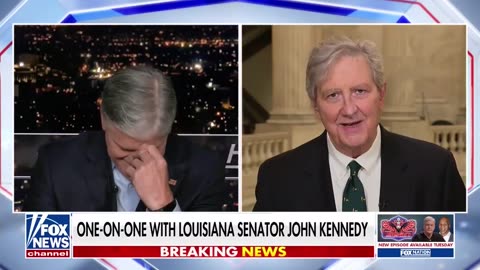 HERE'S JOHNNY, SENATOR JOHN KENNEDY with HANNITY