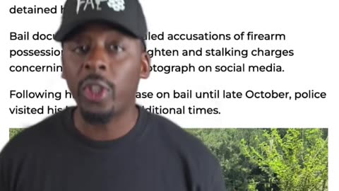 British man ARRESTED for posting pic of himself legally shooting a gun in the U.S!