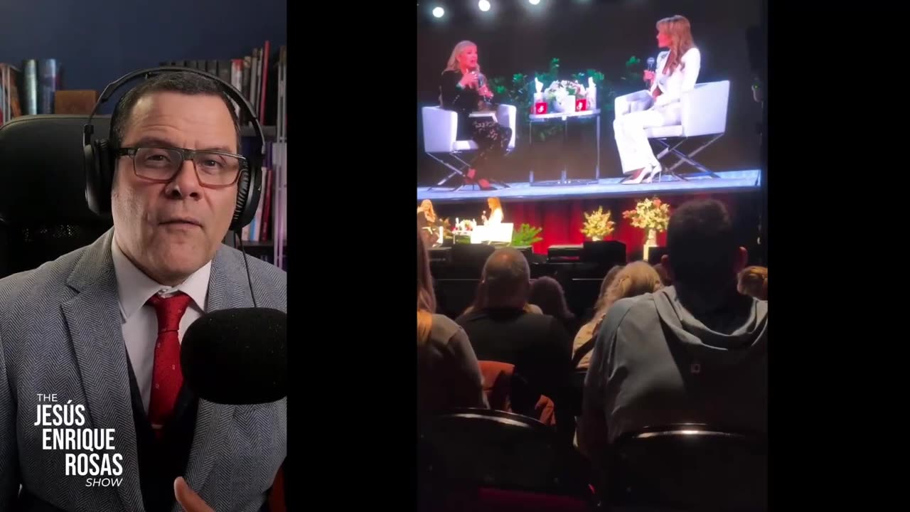 Erika Kirk explains THE HUG with Vance