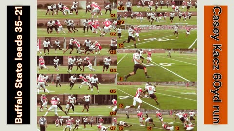 Prototype 283: Buffalo State's Casey Kacz 60yd run vs Cortland