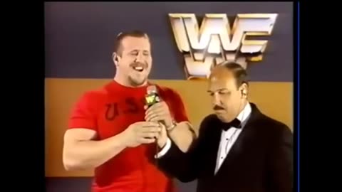Mean Gene Okerlund WWF Interview Outtake with Nikolai Volkoff from 1986