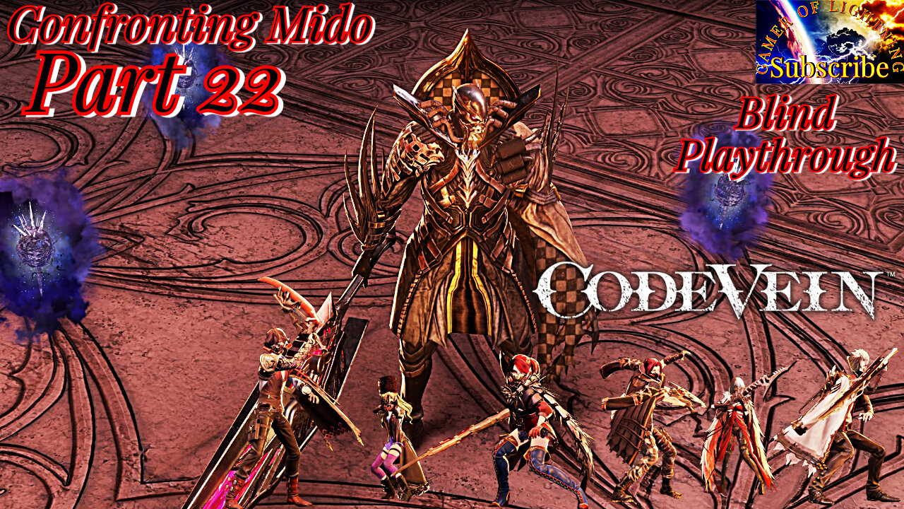 Code Vein Part 22 - Confronting Mido in the Crypt's Spire