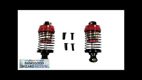 2PCS ZLL SG116 PRO/MAX 1/16 RC Car Parts Oil Filled Shock Absorber Review