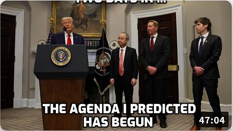 Two Days In... The Agenda I Predicted Has Begun - David Icke Dot-Connector Videocast