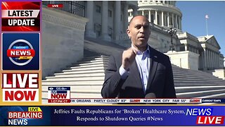 Jeffries Slams GOP Over ‘Failed’ Healthcare, Addresses Government Shutdown Concerns #News