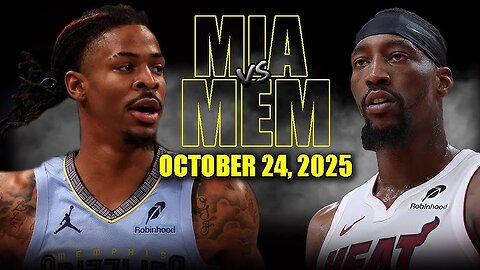 Miami heat vs Memphis Grizzlies