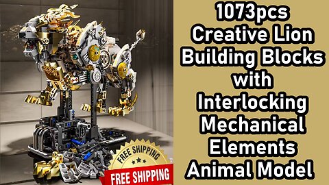 Most lion building blocks model toy