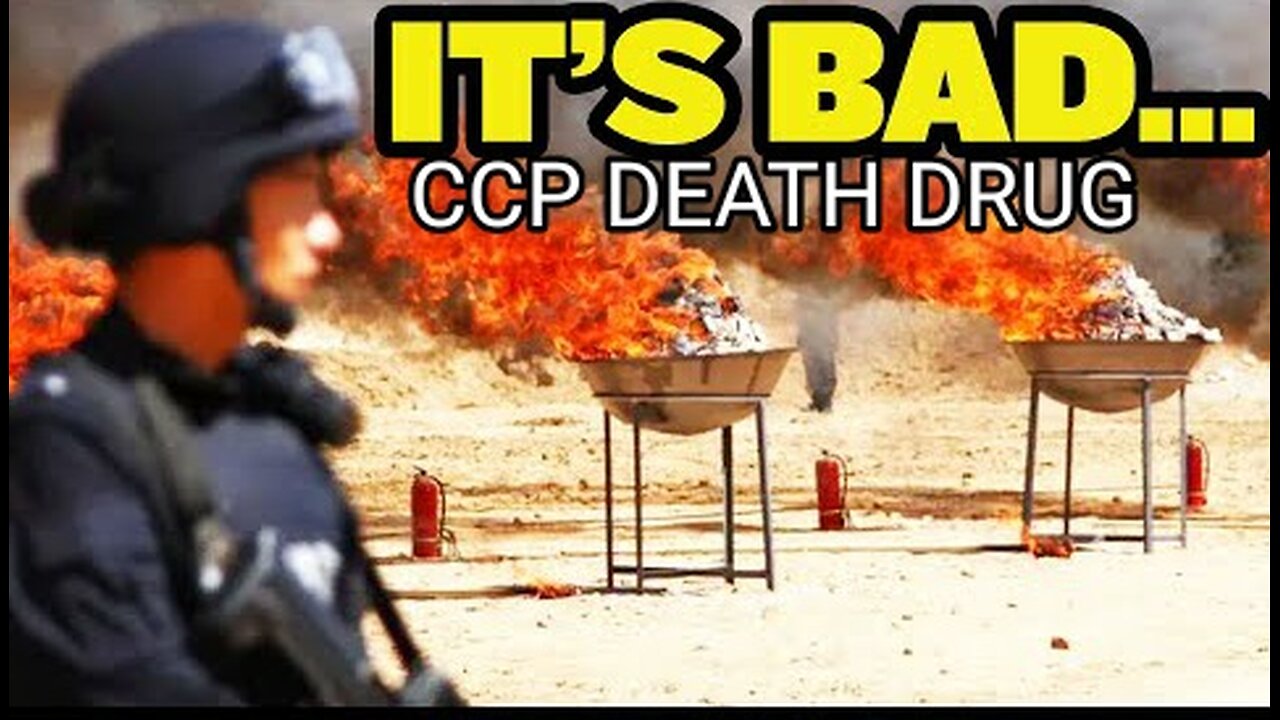 China is Pushing a New Drug WORSE than Fentanyl. CCP Global Murder Campaign 3-10-2025