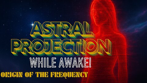 Astral projection while awake! I seen a familiar stranger!
