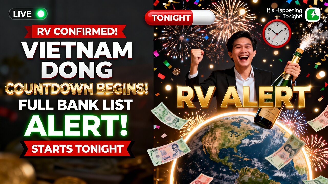 💥 Breaking Full Bank List for Vietnamese Dong Holders — RV Countdown Begins! 💥 Iraqi Dinar News 2025