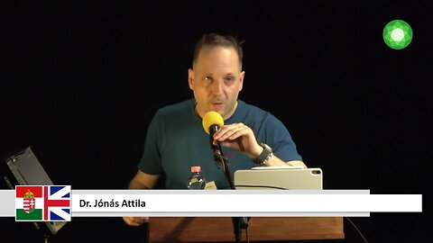 Dr. Jónás Attila előadása a VI. Nemzetközi Béke- és Egészségkonferencián