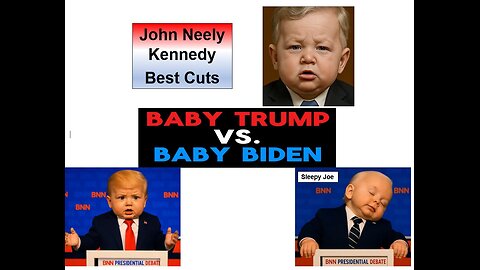 Baby Senator John Kennedy’s Funniest Quotes Ever Compilation! / Baby Trump vs Baby Biden FUNNIEST Debate Moments 6m