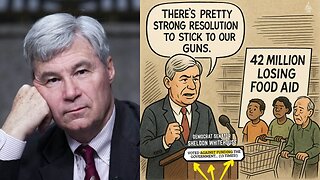 Dem Sen. Sheldon Whitehouse Admits Working Families Are 'The Only Lever We Have' In Shutdown