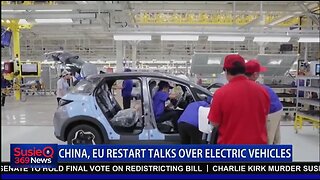 CHINA, EU RESTART TALKS OVER ELECTRIC VEHICLES