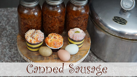 How to Pressure Can Ground Pork Sausage