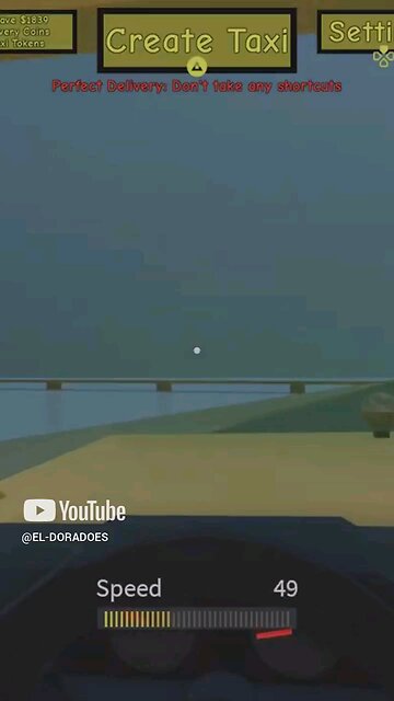 BRAKED TOO LATE & WENT TOO FAST "Taxi Simulator 2", "ROBLOX"