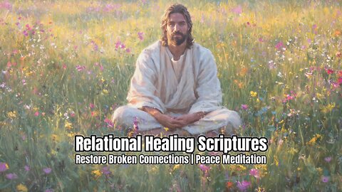 Relational Healing Scriptures - Restore Broken Connections | Peace Meditation #dailybibleinspiration