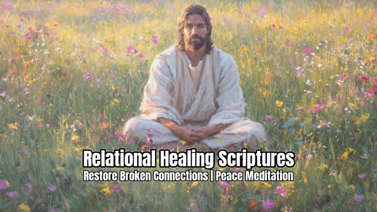 Relational Healing Scriptures - Restore Broken Connections | Peace Meditation #dailybibleinspiration