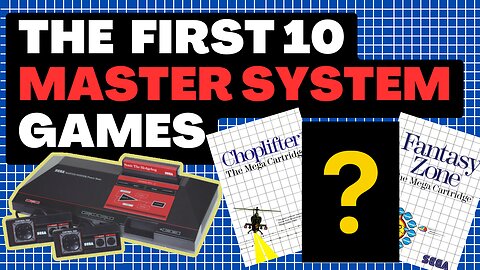 The FIRST 10 Master System Games Released