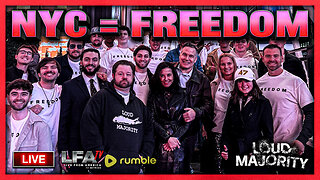 TPUSA GAVE OUT THOUSANDS OF FREEDOM SHIRTS AT MSG!!! | LOUD MAJORITY 11.17.25 3PM