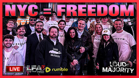 TPUSA GAVE OUT THOUSANDS OF FREEDOM SHIRTS AT MSG!!! | LOUD MAJORITY 11.17.25 3PM