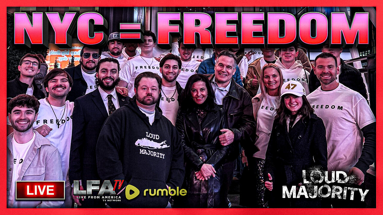 TPUSA GAVE OUT THOUSANDS OF FREEDOM SHIRTS AT MSG!!! | LOUD MAJORITY 11.17.25 3PM